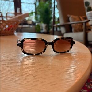 Crap Eyewear - The Dream Cassette Tortoise Shell Sunglasses with Brown Lenses